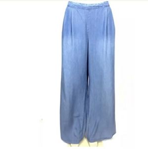 Merona Higher Mid-rise relaxed wide leg trousers